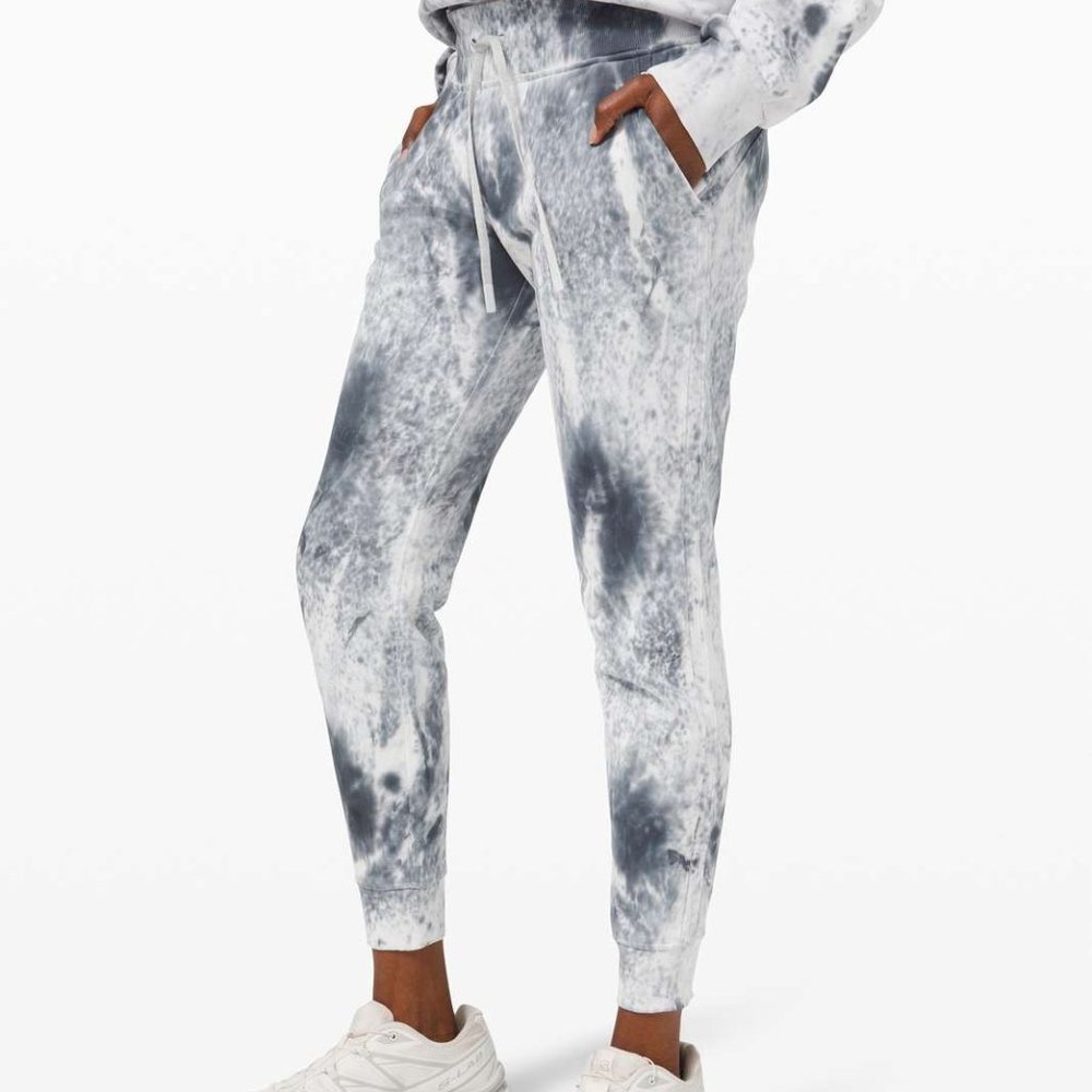 Lululemon Warm Down Jogger 28" NWT Marble Dye Classic Navy